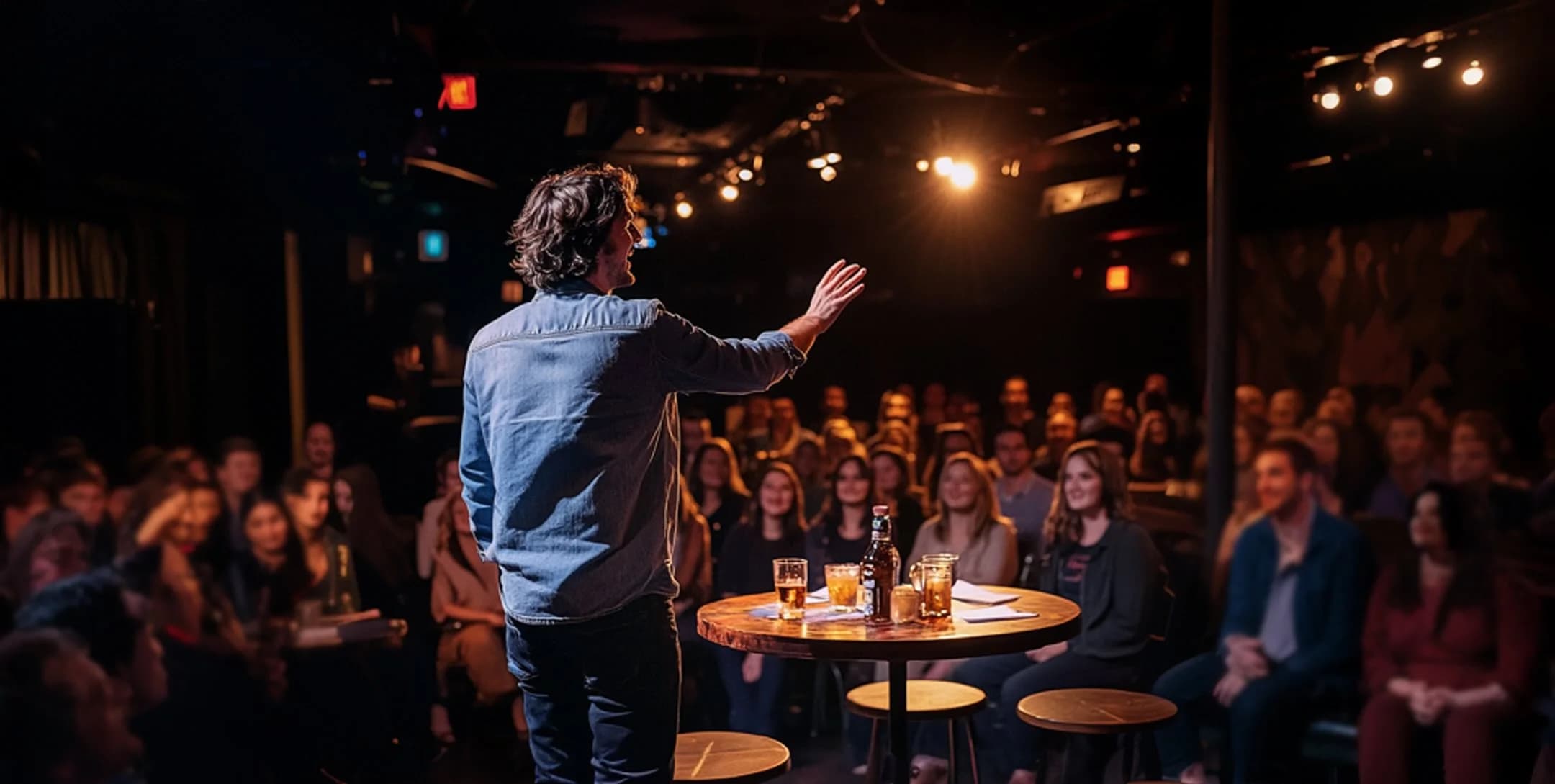 Comedy Club Atmosphere